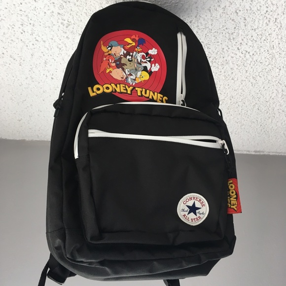 looney tunes backpack converse